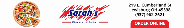 Advertisement image for Sarah's Pizza Lewisburg
