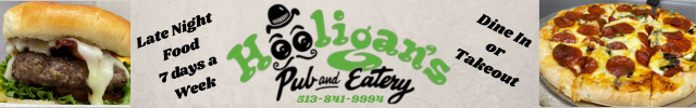 Advertisement image for Hooligan's Pub & Eatery