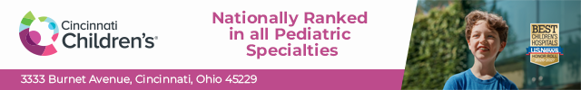Advertisement image for Cincinnati Children's Hospital Medical Center