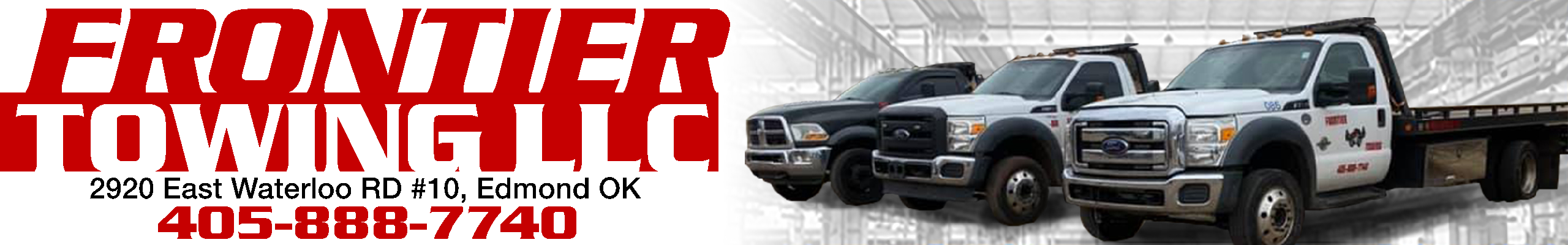 Advertisement image for Frontier Towing LLC