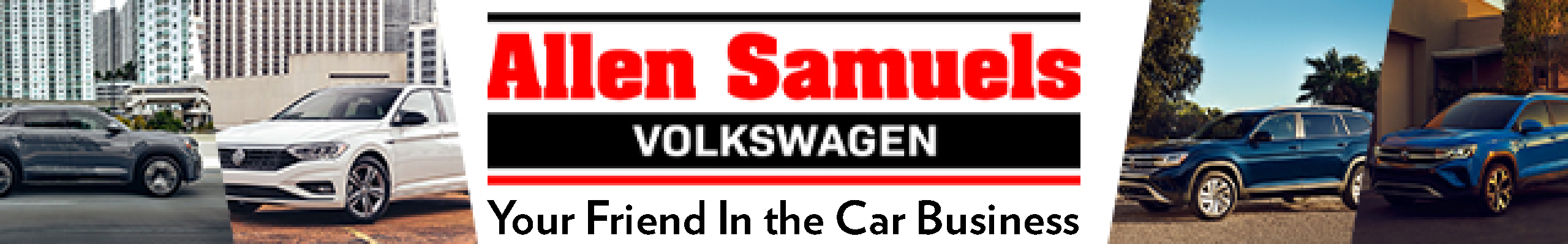 Advertisement image for Allen Samuels Volkswagen