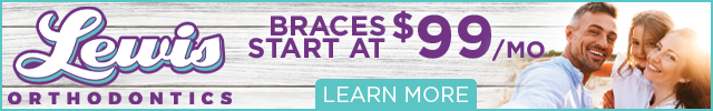 Advertisement image for Lewis Orthodontics