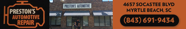 Advertisement image for Preston's Automotive Repair