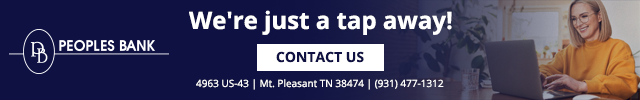 Advertisement image for Peoples Bank