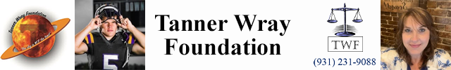 Advertisement image for Tanner Wray Foundation