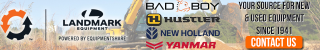 Advertisement image for Landmark Equipment, Inc.