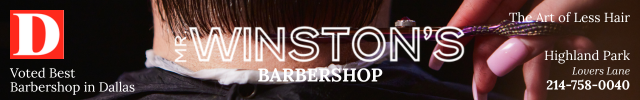 Advertisement image for Mr. Winston's