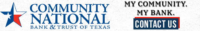 Advertisement image for Community National Bank - Mineral Wells