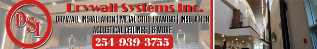 Advertisement image for Drywall Systems Inc. 