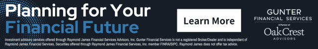 Advertisement image for Gunter Financial Services