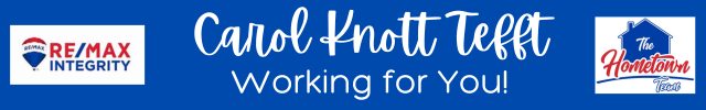 Advertisement image for Carol Knott Tefft -The Hometown Team