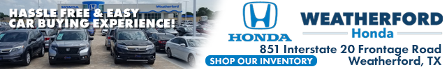 Advertisement image for Weatherford Honda