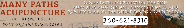 Advertisement image for Many Paths Acupuncture