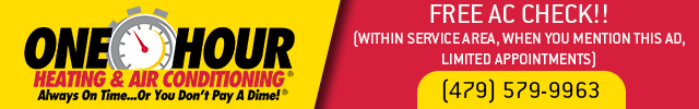 Advertisement image for One Hour Heating & Air Conditioning® of NWA