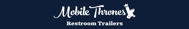 Advertisement image for Mobile Thrones Restroom Trailers