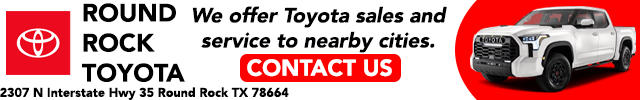 Advertisement image for Round Rock Toyota