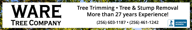 Advertisement image for Ware Tree Company