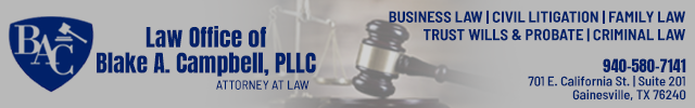 Advertisement image for Law Office of Blake A. Campbell, PLLC