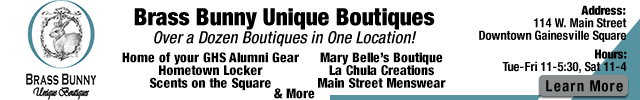 Advertisement image for Brass Bunny Unique Boutiques, LLC