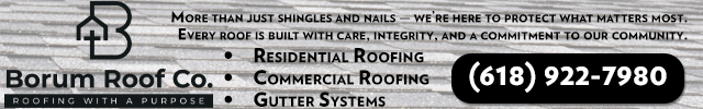 Advertisement image for Borum Roof Company