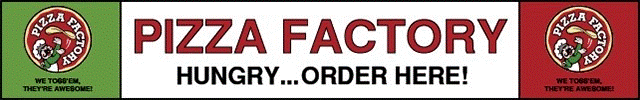Advertisement image for Pizza Factory