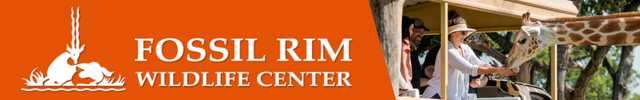 Advertisement image for Fossil Rim Wildlife Center