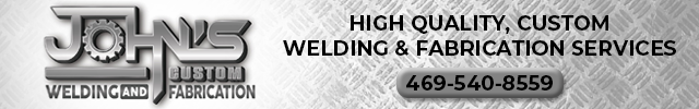 Advertisement image for John’s Custom Welding and Fabrication