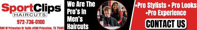 Advertisement image for Sport Clips Princeton