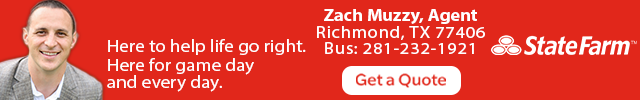 Advertisement image for Zach Muzzy State Farm 