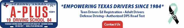 Advertisement image for A-Plus Driving School Inc.