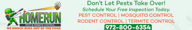 Advertisement image for Home Run Pest & Termite Control