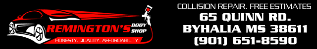 Advertisement image for Remington's Body Shop