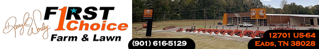 Advertisement image for First Choice Kubota