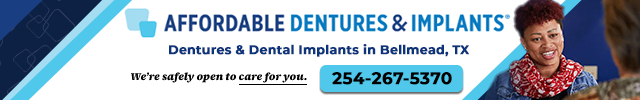 Advertisement image for Affordable Dentures & Implants