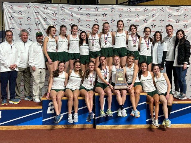 Girls Indoor Track Wins State Title, Boys Finish Third