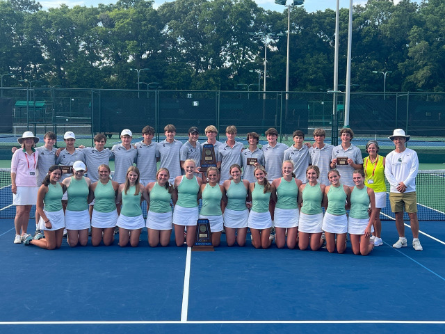 2023 MBHS Varsity Boys and Girls Tennis 6A AHSAA State Champions