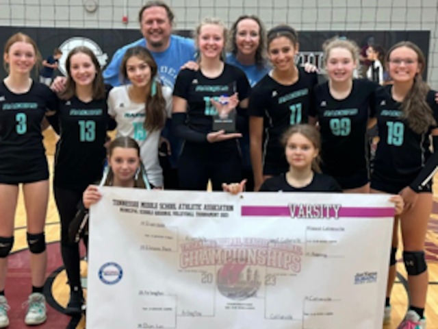 Image for The Riverdale Raiders volleyball team achieves massive success in 2023 season