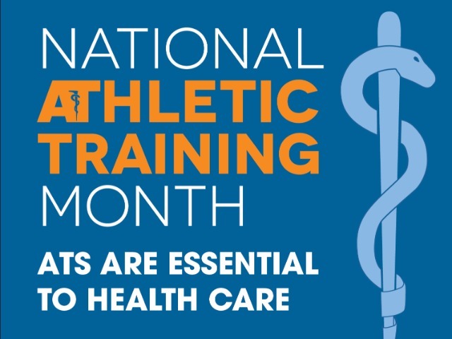 National Athletic Training Month: March 2021