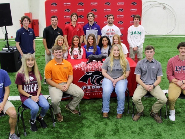College Signing Day for 17 Student-Athletes