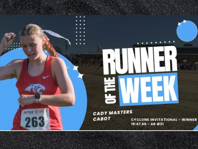 Cady Masters Named Arkansas Girls Runner of the Week