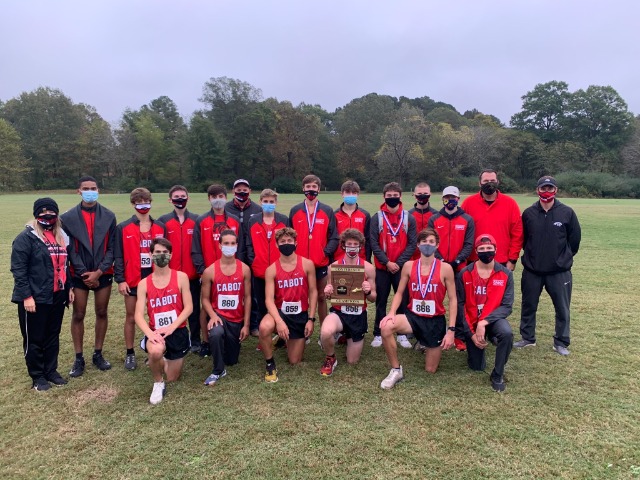 HS Boys XC Team Named 202 6A Central Conference Champions