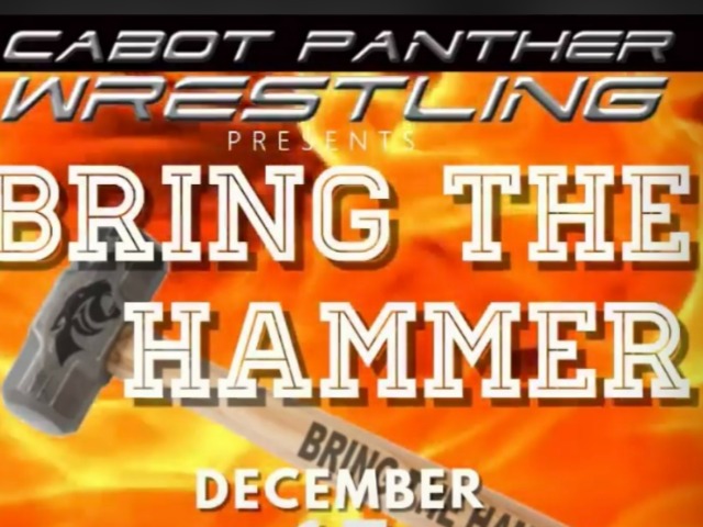 Cabot Hosts Wrestling "Bring the Hammer" Tourn: 2021