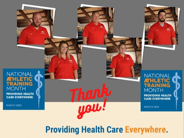 March is National Athletic Training Month! 