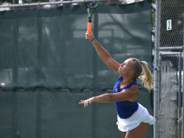 Harrison, Bergman tangle on tennis net