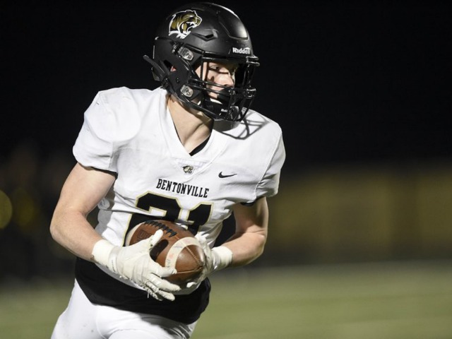 Bentonville High School athletes sign letters of intent