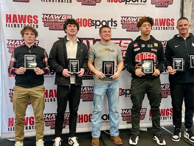 Prep football standouts honored at Hawgs Illustrated Sports Club luncheon