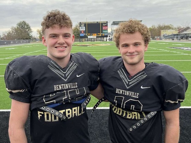 Image for Bentonville seniors play bigger than their size