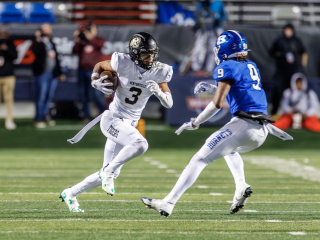 Image for Calm senior QB leads Bryant’s comeback over Bentonville in Class 7A state championship