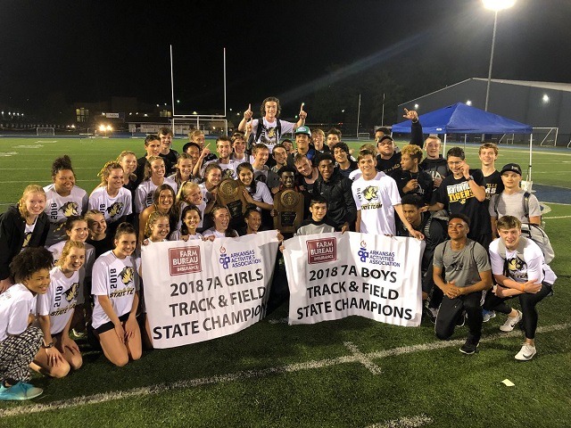 Track Tigers with the Sweep at the State Championships!