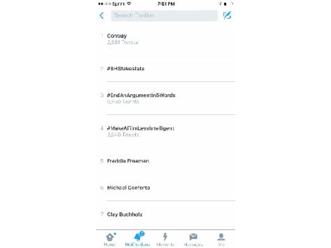 #BHStakestate Trends on Twitter Friday